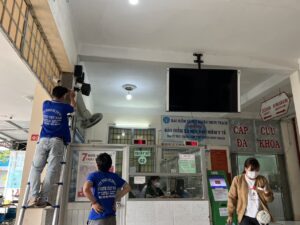 Lắp camera cho bệnh viện Huyện Nhơn Trạch