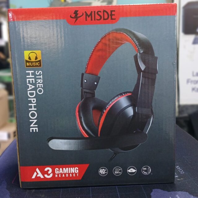 MISDE A3 Stereo Gaming Headphone With Microphone » Digitonia