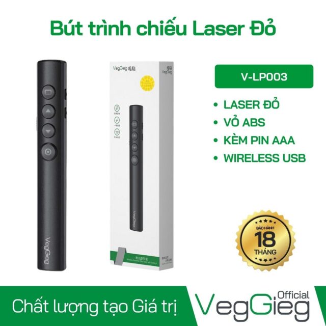 Bút trình chiếu laser đỏ – V-LP003