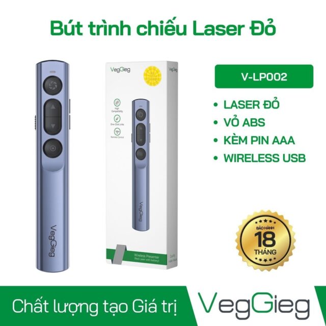 Bút trình chiếu laser đỏ – V-LP002