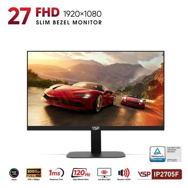 màn hình LCD VSP 27inch IP2705F FHD IPS 120HZ HDMI