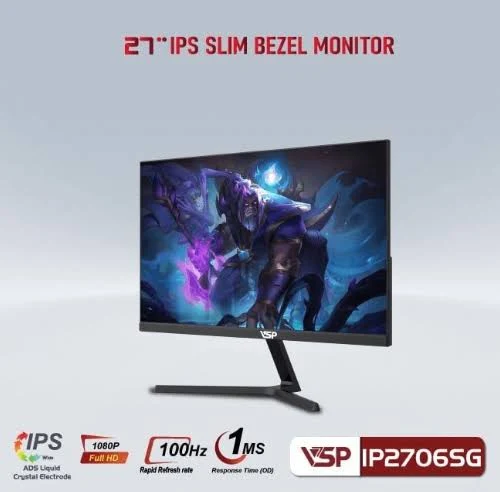 Màn hình LCD VSP 27inch IP2706SG FHD IPS 120HZ HDMI