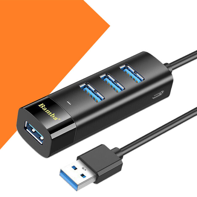 Hub USB-C 4 Port USB 3.0 Bamba B6