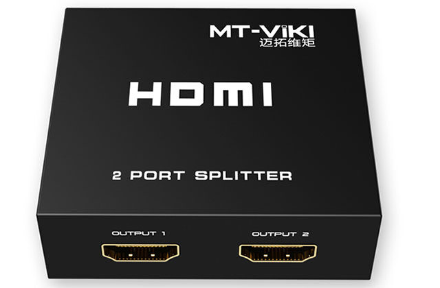 bộ chia tín hiệu HDMI (HDMI Splitter) mini HDMI Video Splitter 4K